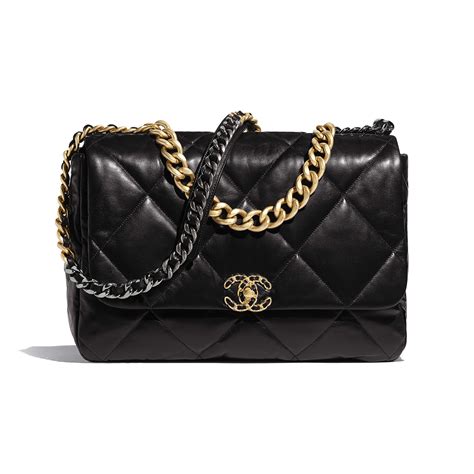 chanel 19 flap bags|Chanel 19 shopping bag.